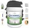 Ceramic Refinishing Paint Kit for Bathtub Sink Toilet Bathtub Wall Coating, Also Works On Glass, Metal & Wood Surfaces.