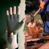 Tactical Protective Gloves, Padded, Knuckle Protection, Fingerless