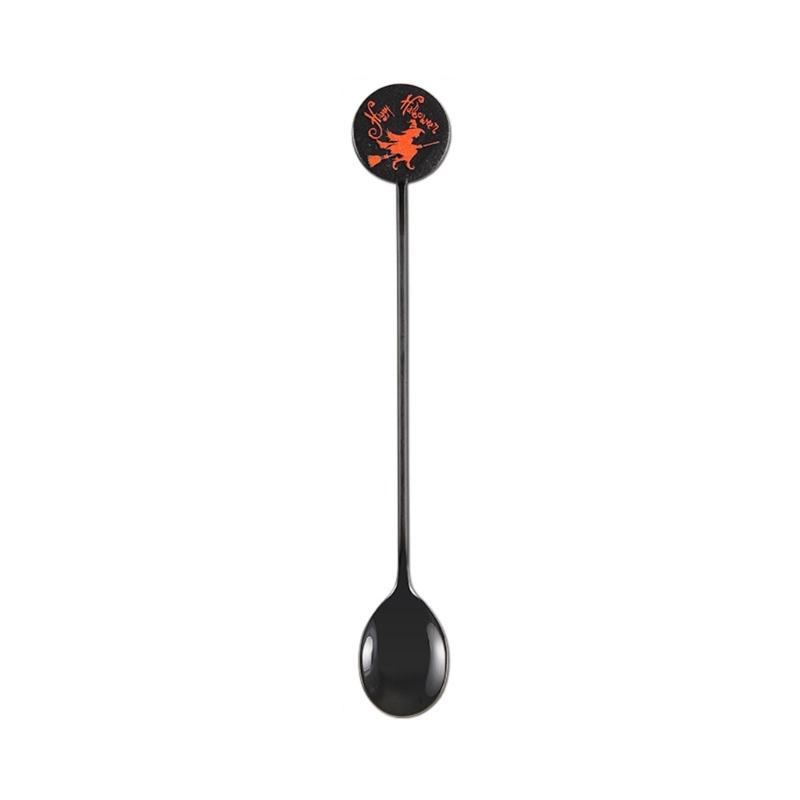 4pcs/set Halloween Coffee Spoon for Tea Milk Sugar Stirring Dessert Cake Spoons
