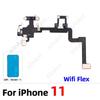 Waterproof Sticker + Flex For iPhone 11 12 Pro Max mini Bluetooth GPS Cellular Signal Antenna NFC WI-FI Wifi Flex Cable