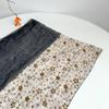 Retro Floral Long Cotton Scarf Soft Neck Protection Warm Shawl Head Wrap Multi-Functional Flower Printed Scarves For Women