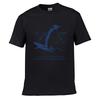 We Saw Him Heading Straight Towards The Mountains But Why Penguin Unisex Summer Washed Tee Loose Distressed Top