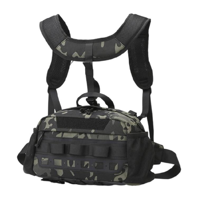 Breathable Fishing Tackle Backpack Shoulder Pack for Fishing Splashproof Fishing Gear Storage Bag Fly Fishing Backpack
