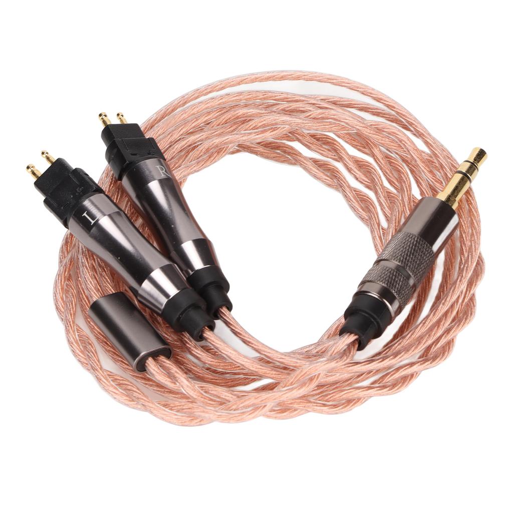 For Sennheiser Headphone Cable Headphone Cord with 3.5mm Gold Plated Straight Plug for HD414 HD650 HD600 HD580 HD565