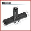 ACROPIX 2 Pcs Black Plastic Tee, Quick-connect Heater Hose Connector for Toyota Land Cruiser 1992-2007, Sequoia 2001-2007, Sienna 2004-2007 - HVAC