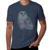 Snowy Owl Tshirt Basic Breathable Solid Color Tshirt