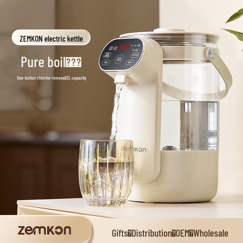 Zemkon Electric Kettle: Constant Temperature, Fully Automatic, Multifunctional Insulated Hot Water Dispenser, Germany.