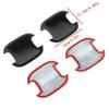 Fits For - Ford F-150 ABS Carbon Fiber Door Handle Bowl Cover Trim Decor