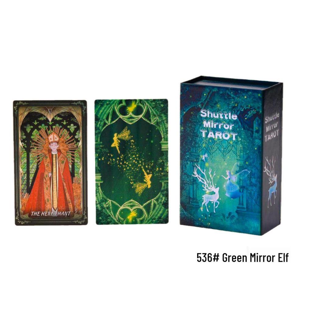 Waterproof Black PVC Tarot Cards - Colorful 78 Card Deck for Board Games