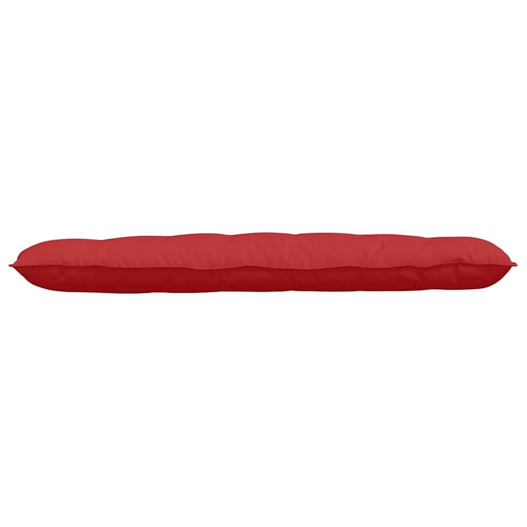 Back Cushion Red 160 X 19 X 50 Cm Fabric