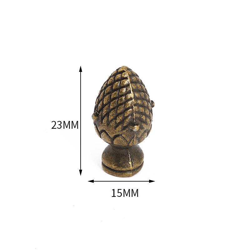 Retro Modern Zinc Alloy Round Pattern Drawer Cabinet Handles
