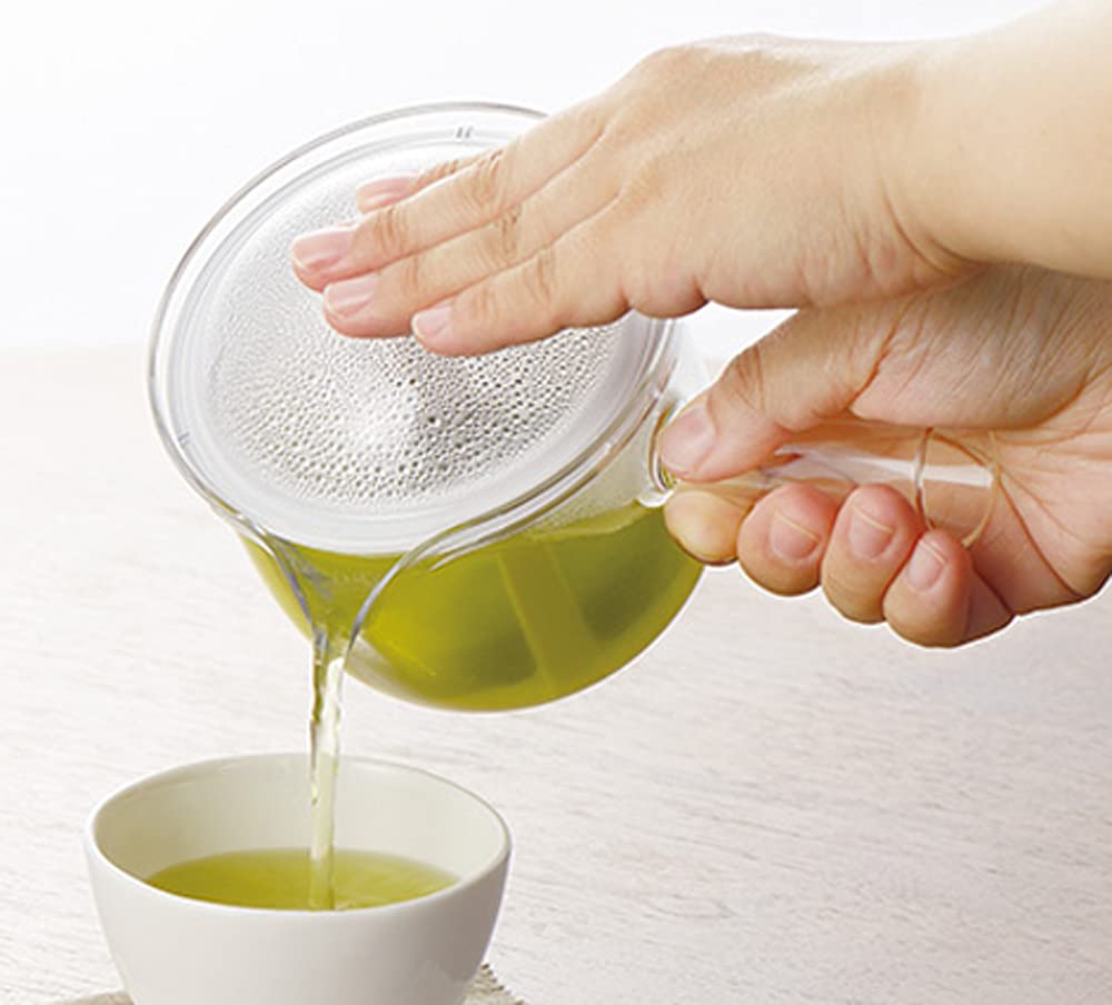 Clear Teapot L, Polyester Mesh, Kyusu Type