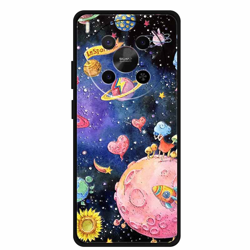 För ZTE Blade V70 Max Fodral 3D Blommigt Prägling Mjuk Silikon Telefonfodral för Nubia V70 Max Fodral Relief Blomma Skal Ny V 70 Max