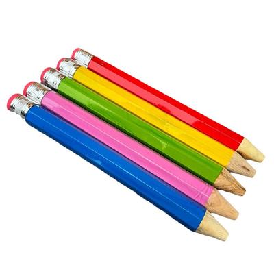 Wooden Giant Pencil Large Wood Pencil Huge Pencil Fun Gift Novelty Toy Creative Stationery With Eraser