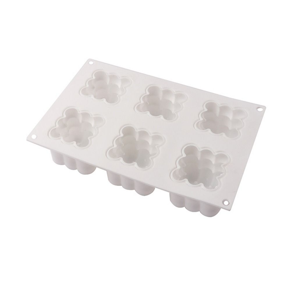 3D Cube Shape Silicone Candle Mold Large Bubble Ball Baking Molds Chocolate Making