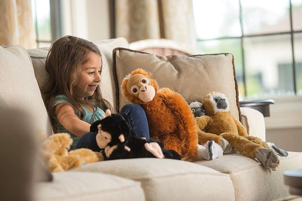 Wild Republic Plush Toy - Abyssinian Colobus Monkey (Hanging) 15255
