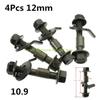 4pcs/Set 12mm Wheel Alignment Camber Bolt 10.9 Eccentric Adjustment Screw Car Repair Tool