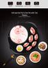 Korean Style Multi-functional Electric Grill & Shabu-Shabu Pot: Non-stick Griddle & Hot Pot Combination