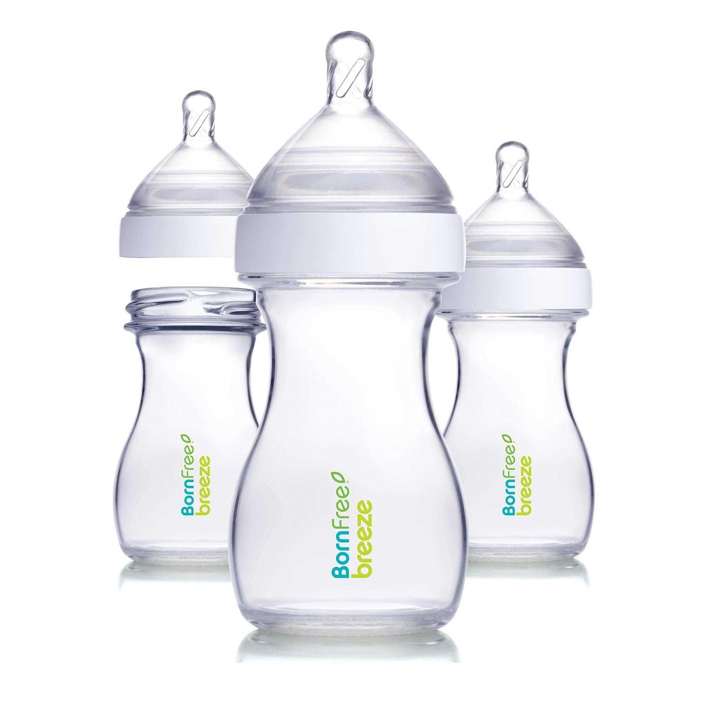 born free breeze glass bottles
