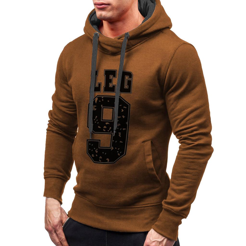 Fashion Men's Long Sleeve Printed 