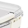 Portable Food Serving Tray with Lid Meal Organizer Reusable Good Sealing for Family Gatherings