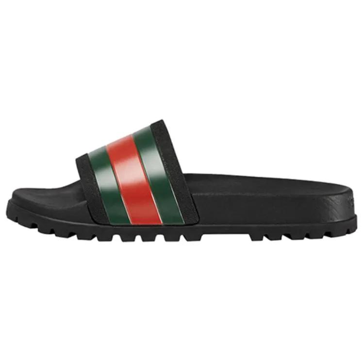 Gucci Web Slide `Black` (Unisex) Black