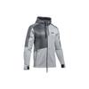Pursuit Swacket Solid Color Logo Zip-Up Hooded Jacket Men Jackets Gray 1289472-025