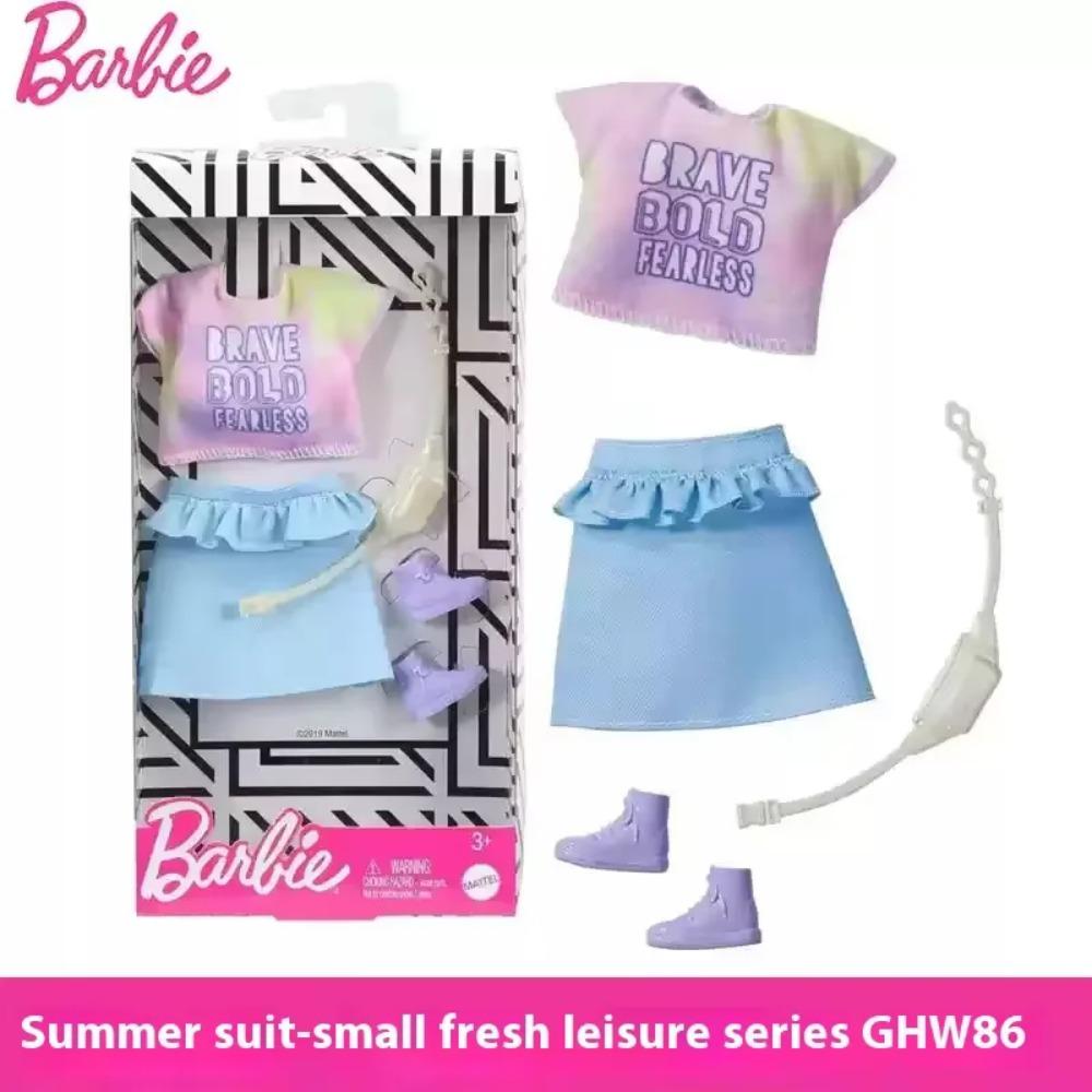 Oryginalna Lalka Barbie Modna Pojedyncza Kombinacja Butów Dziewczęca Księżniczka Zabawka Ubrania Buty Zestaw Kolekcjonerska Figurka