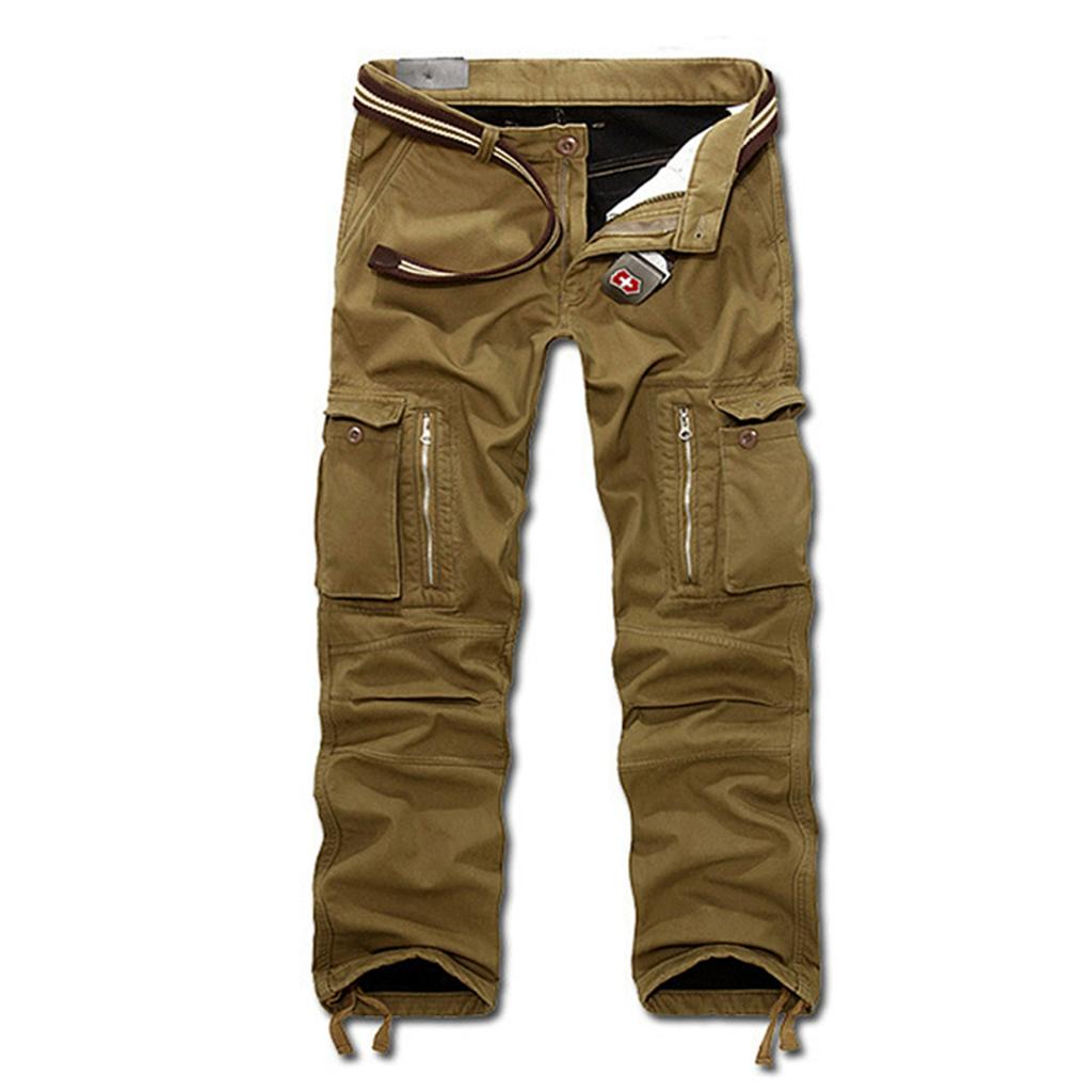 Men's Workwear Trousers Loose Padded Trousers Thickened Casual Cotton Men's Trousers