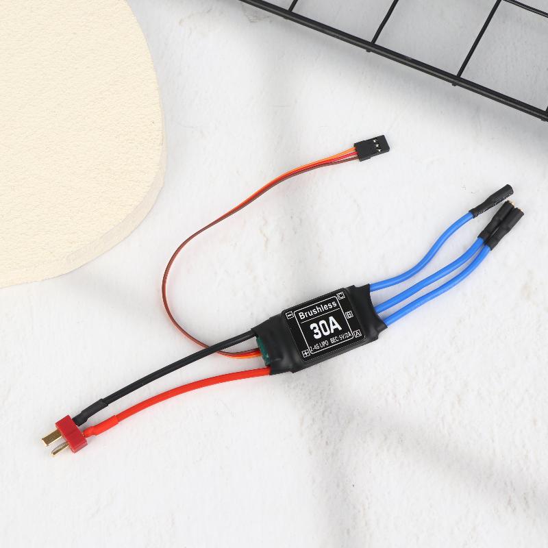 30A Brushless Electronic Speed Controller With 5V 3A Ubec Xt60 Esc Brushless Motor For Rc Fpv Helicopter Mini Quadcopter Drone
