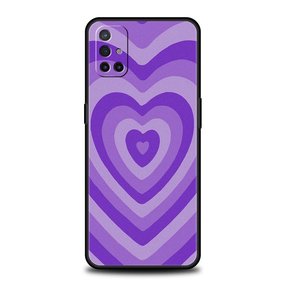 Infinity On Purple Phone Case For OnePlus 12R 9R 12 11 10 Pro 9 8 7 7T 8T 10T 9RT Nord 2T N10 N200 CE 2 5G Black Cover