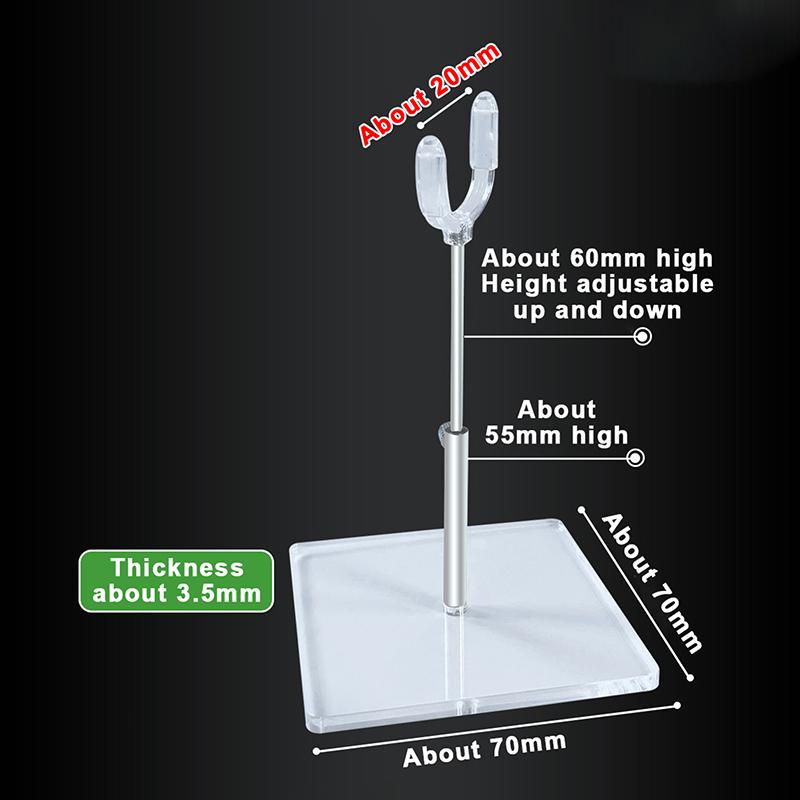 1Pcs Adjustable Doll Display Holder Easy Use Support Stand for Action Figures Home Shelf Store Exhibition