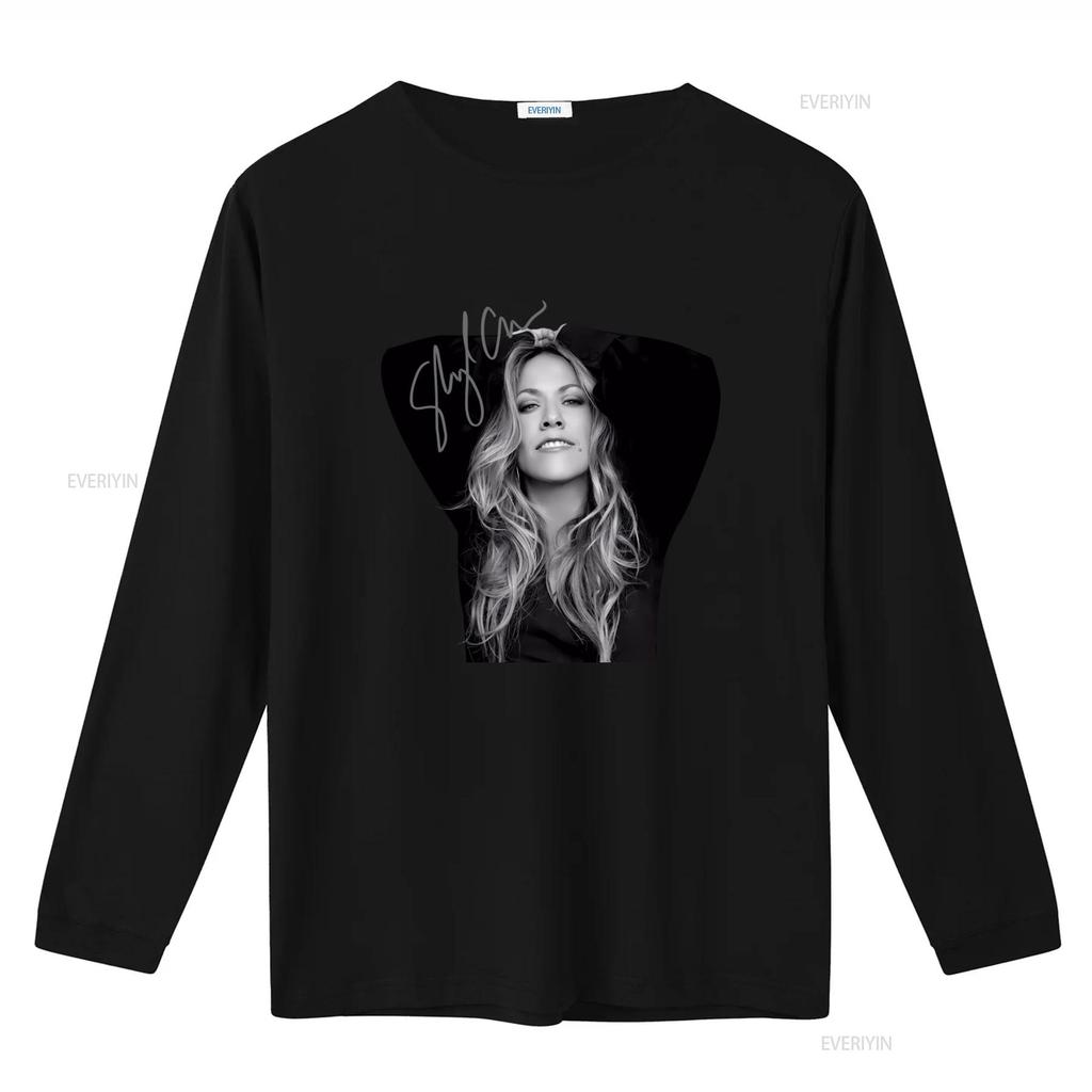 Sheryl Crow Signature Black T Shirt All Sizes S To 5Xl 1F1300 Vintage Washed Homme Casual Designer Clothes Comfortable Stylish