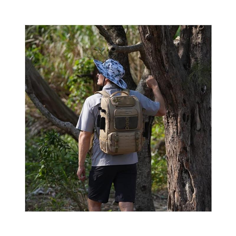 In-Stock Outdoor Fishing Backpack: Foldable, Multi-Functional, Large Capacity