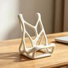Mobile Phone Holder, 3D-Printed Skeleton-Inspired Phone Stand, Thin Lightweight Decorative Ornament for Desk Bedside Living Room Desktop
