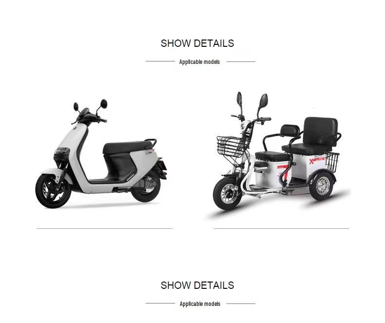 Large-Capacity Waterproof Storage Bag with Front Pocket for Electric Scooters & Bicycles