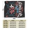 Soft Warm BlanketStudents Travel D-Deftoness Nu Metal Throw Blanket  Flannel Bedspread For Outdoor Street Trend Sofa Bed Cover