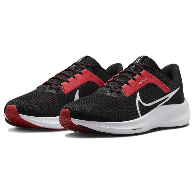 Nike Air Zoom Pegasus 40 Black Light Crimson Sneakers DV3853-003