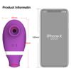 Sucking Licking Vibrator 2 in 1 Tongue Licking Clitoris Nipples Sucker Massager for Women Vacuum Stimulator Sex Toys Adult Goods