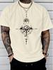 Mens Heavyweight 100 Cotton Graphic Tshirt Lightweight and Breathable Comfortable Casual Wear Trendy Machine Washable