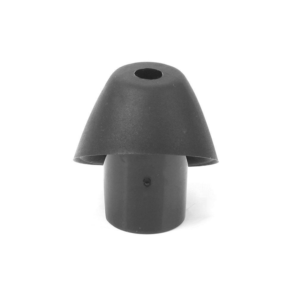Bautonery Antenna Base Antenna Ornament Decoration Rubber For Toyota Cruiser FJ Cruiser 2007-2017 Black
