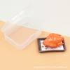 Cute Simulation Food Play Miniature Mini Food Model Small Ornament Doll House Drink Food Set Accessories Resin