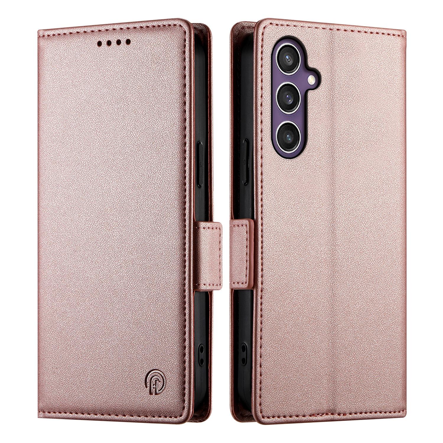 DF-010 Чехол-подставка для Samsung Galaxy S25, кошелек из искусственной кожи, чехол для телефона A