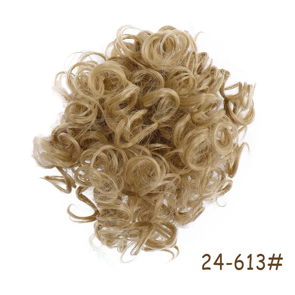 Puff Drawstring Hair Buns Ponytail Kinky Curly Chignon Hair Extension Hair Synthetic Short Extensions Hairpieces Updo Hair for Women