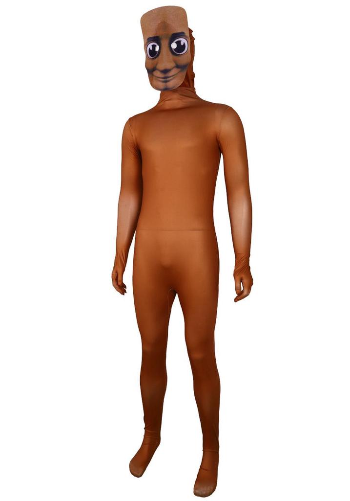 Classic Wooden Stick Figure Cosplay Costume for Halloween and Stage Performances