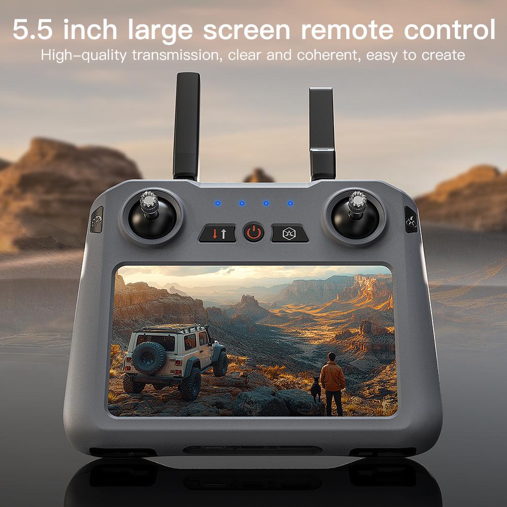 SG909 MAX GPS Drone with 8K Camera 6KM Touch Screen RC Profesional Drone 360° Obstacle Avoidance Foldable RC Quadcopter