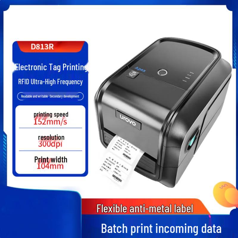 UROVO D813R UHF RFID Label Printer
