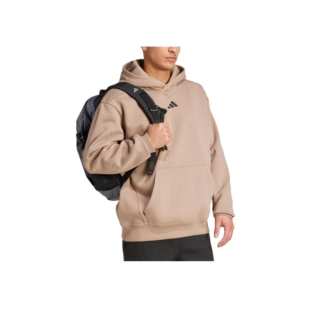 adidas Putere Hanorac Oversized Confortabil Larg Bărbați Hanorace Kaki JZ6250