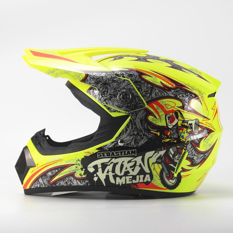 Vollschutz Offroad Casco Motorrad Moto Dirt Bike Motocross Rennhelm