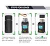 Multi-Language Cup Moisture Meter for Coffee Beans, Cocoa, Tea Leaves, and Vanilla
